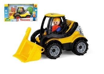 Auto Truckies nakladač plast 20cm s figurkou v krabici 24m+