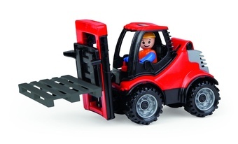Auto Truckies vysokozdvižný vozík s paletou plast 22cm s figurkou v krabici 24m+