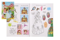 Pracovní sešit 101 aktivit s nálepkami Princezny CZ verze 21x30cm