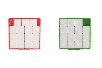 Směr Hra 15 hlavolam přesouvačka plastová