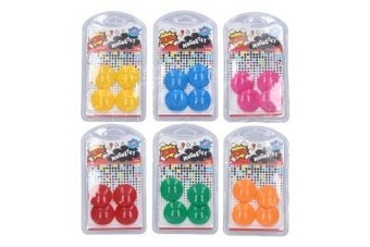 Magnet barevný 30mm 4ks různé barvy