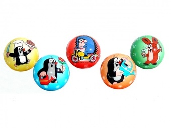 Míček Krtek pěnový 5cm různé barvy