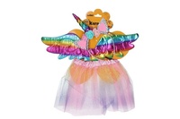 Set karneval Jednorožec sukně,křídla,čelenka barevný
