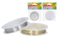 Drátek na korálky 0,6 mm, 4m