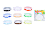 Lanko na korálky elastické barevné 0,6 mm, 7m