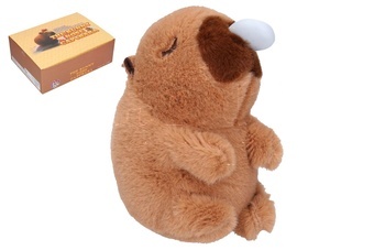Kapybara natahovací přívěsek plyš 11cm 12ks v boxu