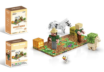 Stavebnice Magnet World Farmářský set