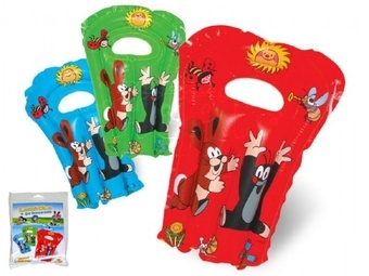 Lehátko Krtek nafukovací s průzorem 76x53cm různé barvy