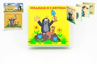 Rozkládací knížka Krtek plastová 12x12cm