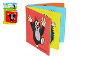 Knížka šustící látková Krtek 10x10cm