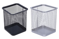 Stojánek drátěný kulatý kancelářský kulatý na tužky