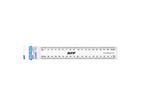 MFP Pravítko čiré 20cm