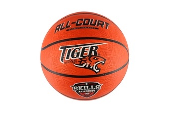 Míč basketbalový nafouknutý 31cm v síťce