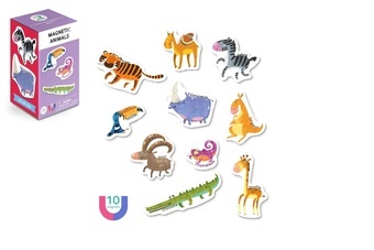 Magnety Zvířátka 10ks v krabičce 7x12x7cm