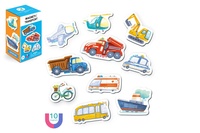 Magnety Doprava 10ks v krabičce 7x12x7cm