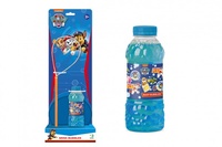 +Bublifuk Tlapková patrola/Paw Patrol sada na tvorbu bublin + náplň 0,45L na kartě 15x42x12cm