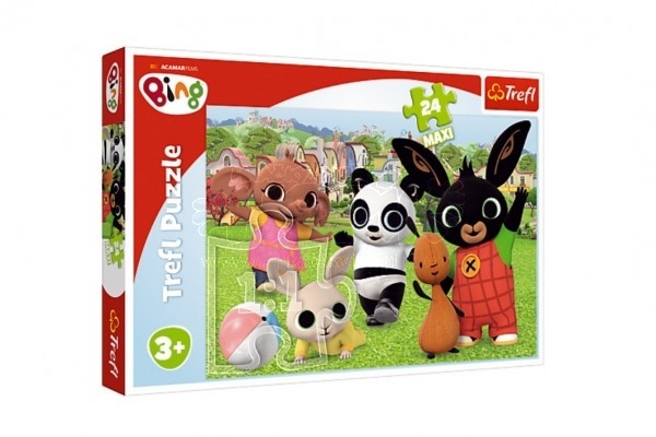 Trefl Puzzle Maxi Bing Bunny 24 dílků