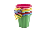 Kbelík na písek plastový různé barvy 19cm