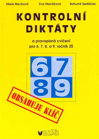 Blug Kontrolní diktáty 6.7.8.9. ročník