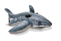 Intex Žralok bílý nafukovací s úchyty 173 x 107cm