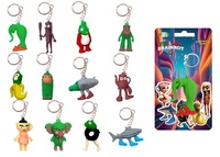 Přívěsek na klíče Brainrot 3D 7cm různé druhy