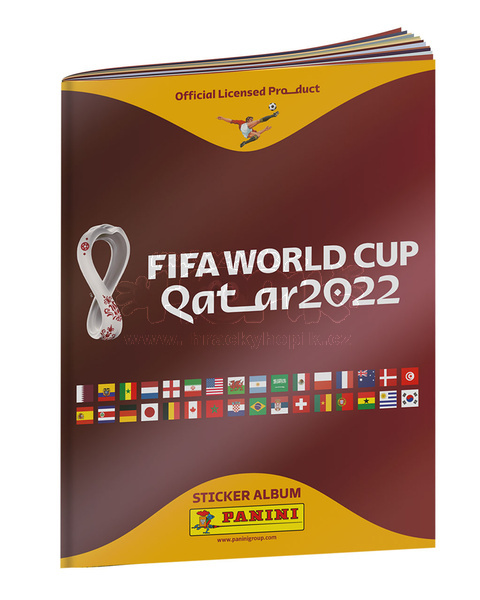 Panini Album na sběratelské samolepky WORLD CUP Qatar 2022