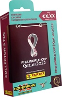 Panini Sběratelské karty World Cup 2022 Qatar Adrenalyn v plechové krabičce