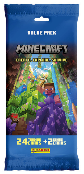 Panini Sběratelské karty Minecraft 3 Fatpack