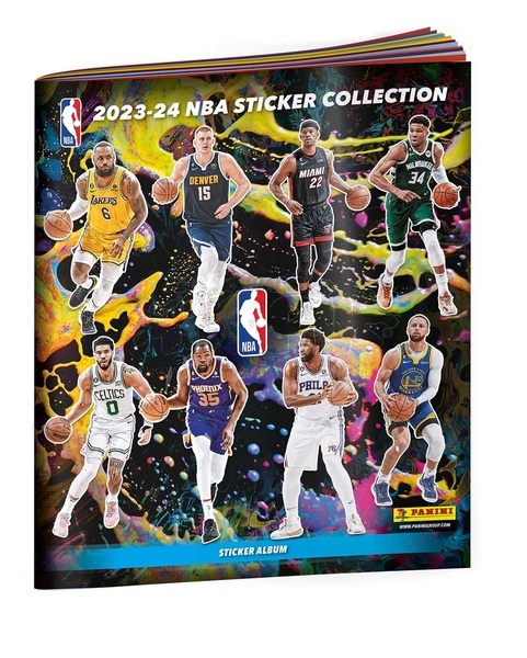 Panini Album na Sběratelské samolepky Basketbal NBA 2023/2024