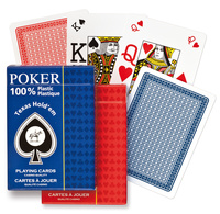 Karty Poker - 100% Plastic Jumbo Index Speciál