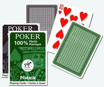 Karty Poker - 100% PLASTIC