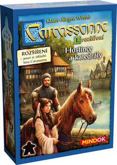 Mindok Carcassonne 1.rozšíření Hostince a katedrály
