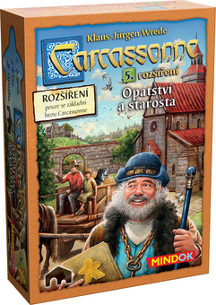 Mindok Carcassonne 5.rozšíření Opatství a starosta