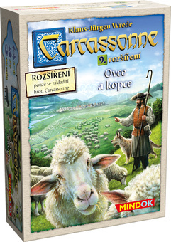 Mindok Carcassonne 9.rozšíření Ovce a kopce