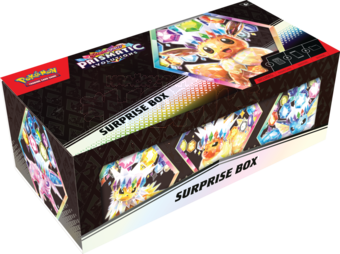 Sběratelské karty Pokémon TCG SV8.5 Prismatic Evolutions Surprise box