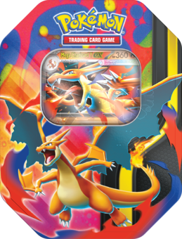 Sběratelské karty Pokémon TCG Mega Charizard Tin