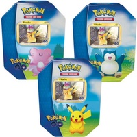 Sběratelské karty Pokémon Pokémon GO Gift Tin