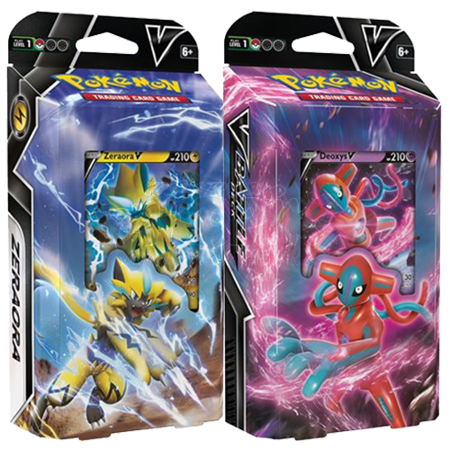 Sběratelské karty Pokémon V Battle Deck Deoxys vs Zeraora
