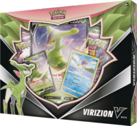Sběratelské karty Pokémon Virizion V Box