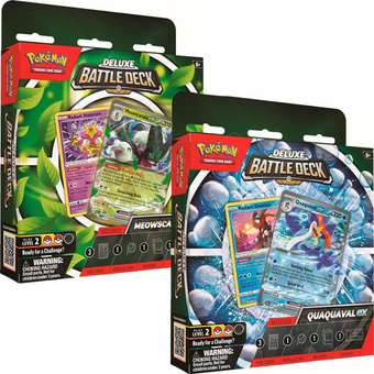 Pokémon TCG Deluxe Battle Deck - Meowscarada ex & Quaquaval ex