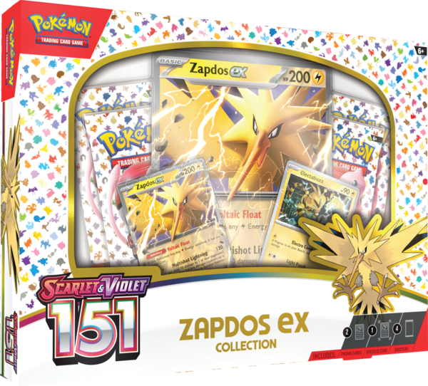 Pokémon TCG Scarlet & Violet 151 - Zapdos ex Collection
