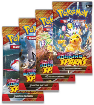 Sběratelské karty Pokémon TCG SV08 Surging Sparks Booster