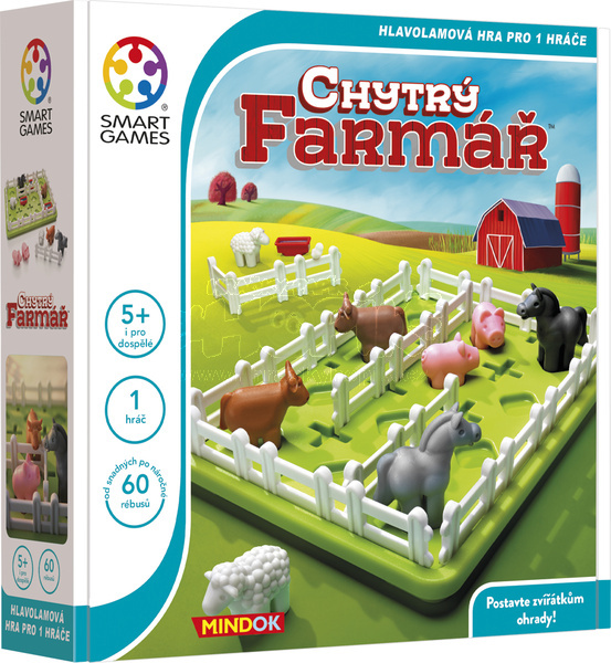 Mindok Smart Games Logická hra Chytrý farmář