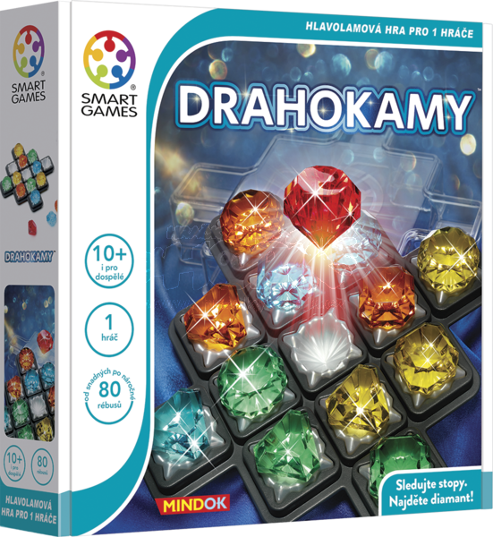 Mindok Smart Games Logická hra Drahokamy