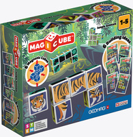 Geomag Magicube Zvířátka z džungle 6 kostek