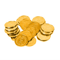 Mince pirátské zlaté v sáčku