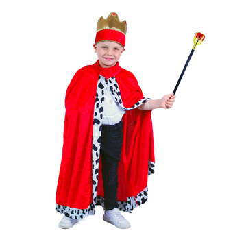 Dětský kostým Královský plášť