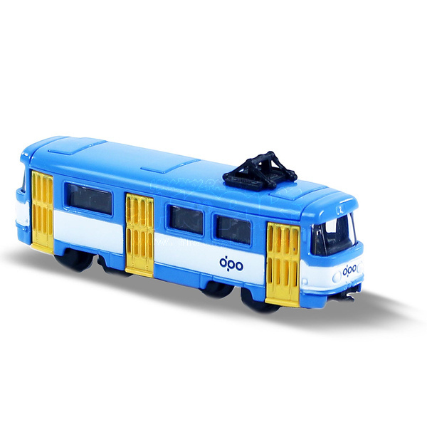 Tramvaj kovová mini DPO Ostrava 8,5cm