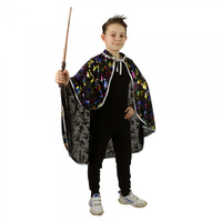 Dětský plášť s lebkami čarodějnice Halloween