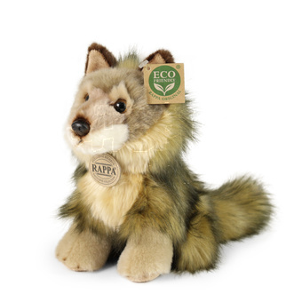 Plyšový Vlk Kojot 20cm sedící eco-friendly